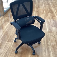 ワークチェアリクライニング機能付き【町田市再生家具】　253002の画像