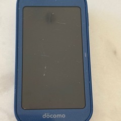 【お値下げ】docomoキッズ携帯　SH-03M ブルー　ジャンク品【八千代緑が丘お渡し】の画像