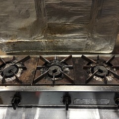 コンロ 業務用 ３つ口の画像