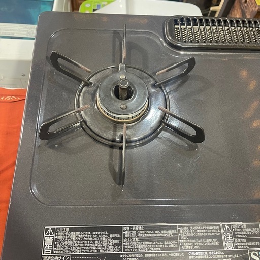Paloma　二口ガスコンロ　都市ガス　2021年製　PA－S42B－1L　一か月保証付き　【リサイクルショップ道楽屋】
