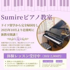 🎹群馬県邑楽町にピアノ教室新規開講！現在生徒募集中✨の画像