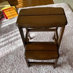 木製脚立　マルニ製の画像