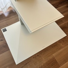 【超美品】元値60,290円！壁寄せテレビスタンド 取説付きの画像