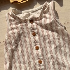 ユニクロ ベビー服 60cm 100%綿 3点セットの画像