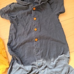 ユニクロ ベビー服 60cm 100%綿 3点セットの画像