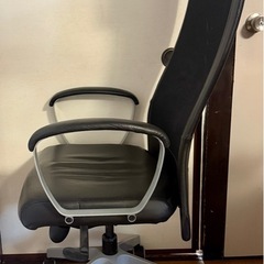 ★☆IKEA MARKUS オフィスチェア メッシュ×レザー 黒☆★の画像