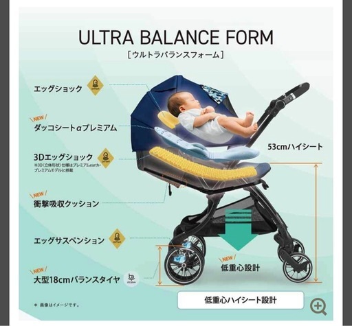 美品 combi スゴカルSwitchplus   エッグショック XL アカホン限定モデル