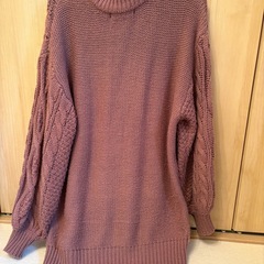 ②ピンク  ニットの画像