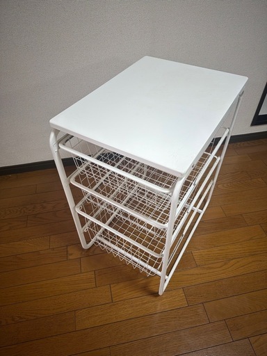 廃番品　IKEA アルゴート４段ラック(1台) 3段ラック(1台) 2台セット IKEA ALGOTアルゴートハンガーラック、4段ラック廃盤 IKEA アルゴート