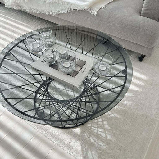 おしゃれテーブル【Francfranc】黒×黒 (のぞみ) 江戸川橋のテーブル