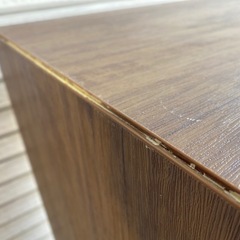 カウンターテーブル　ブラウンの画像