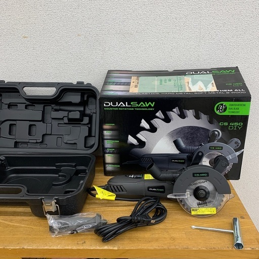 【ジモティー割引で最大15％OFF⭐️】 電動丸ノコ　CS450 デュアルソー