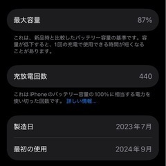 iPhone15pro  128GB ナチュラルチタニウム　決まりました。の画像