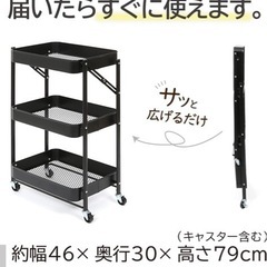 折りたたみ収納ラックの画像