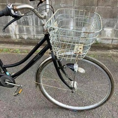 27インチ、オートライト、3段変速機付き自転車の画像