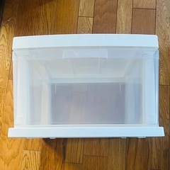 プラスチック収納ケース×12の画像