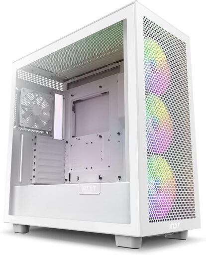 NZXT H7 Flow RGB 美品 ATX PCケース エアフロー対応