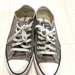 converse ローカット　オールスタークラシック グレーブラウン シューズ　コンバース　24cmの画像