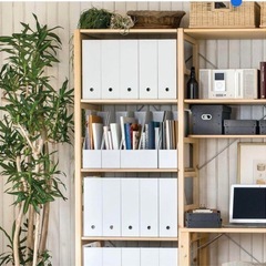 無印良品 ポリプロピレンスタンドファイルボックス・A4用・ホワイトとグレーの画像