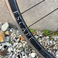 自転車　GIANT ホイールの画像