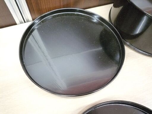 茶道 茶道具 利休形 両次 共箱付き 盆にヒビあり 中古 7点セット 苫小牧西店