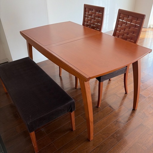 ACTUS取扱／Calligaris イタリア製 伸長式ダイニングテーブル ＋チェア