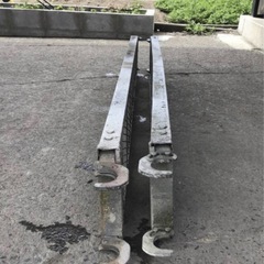 A-334〇●足場 足場資材 足場板 長さ1690 幅250 一箇所コンクリート付き 岐阜発 8/11の画像