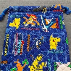 ポケモン　レッスンバッグ　上靴袋セットの画像