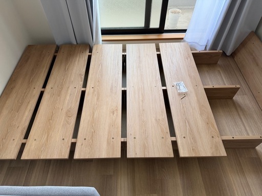 LOWYAすのこベッドフレームシングル (おすずいちご) 東府中のベッド