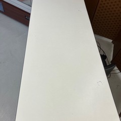 スチールカウンター　業務用　サッカー台　チェッカー　什器　スーパーの画像