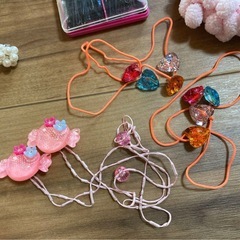 ヘアアクセサリーセット 100個以上の画像