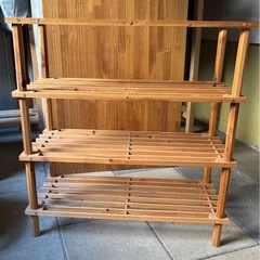 【売約済み】木製ラックの画像