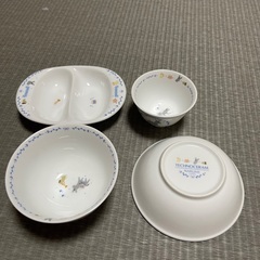 ナルミ　お食い初め食器の画像