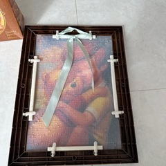 値下げ★くまのプーさん　ステンドアートジグソーパズル　の画像