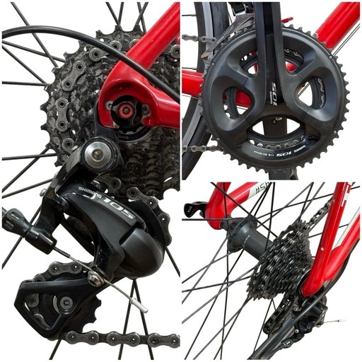 ◯TREK EMONDA ALR5 トレック エモンダ SHIMANO 105 11S 52サイズ BONTRAGER 700×25C ロードバイク 中古品■ジモティ姫路