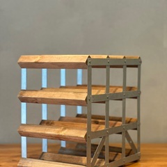 新品未使用トラディショナルワインラックの画像