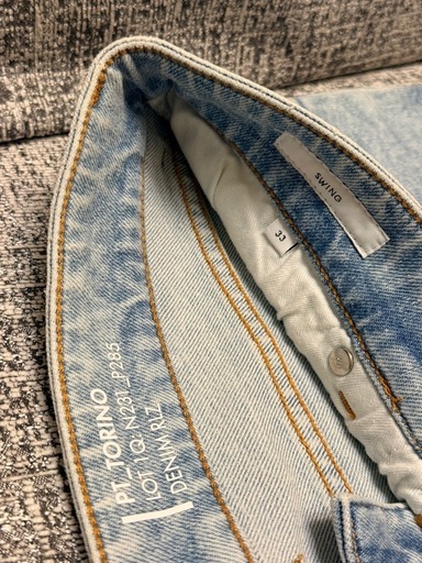 PT TORINO DENIM GO-DUDE BIAS スキニーデニム 33