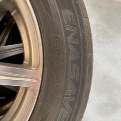 ダンロップ　　ホイール付きタイヤ4本セットの画像