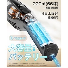 新品　掃除機の画像