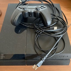 PS4 本体　コントローラー　ケーブルの画像