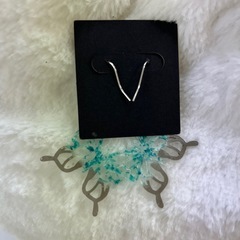 【美品】　ハンドメイド　ピアスの画像