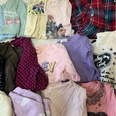 120 130 女の子トップス　セットの画像