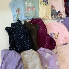 120 130 女の子トップス　セットの画像