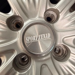 175/65R14インチアルミホイール4本セットの画像