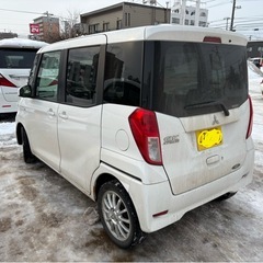 ekスペース　自動ブレーキ　4WD 車検10年2月まで　平成27年式　バックカメラ　ナビ　Bluetoothの画像