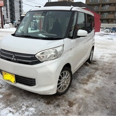 ekスペース　自動ブレーキ　4WD 車検10年2月まで　平成27年式　バックカメラ　ナビ　Bluetoothの画像