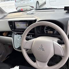 ekスペース　自動ブレーキ　4WD 車検10年2月まで　平成27年式　バックカメラ　ナビ　Bluetoothの画像