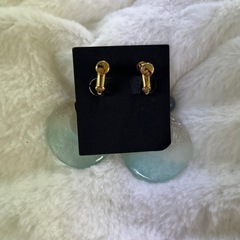 【美品】　ハンドメイド　イヤリングの画像