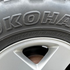 ラングラーJK純正ホイール＋ジオランダーMT35x12.5R17　4本セットの画像