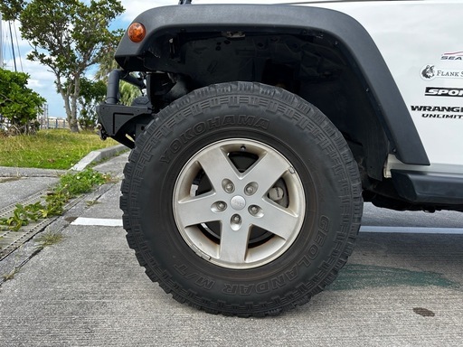 ラングラーJK純正ホイール＋ジオランダーMT35x12.5R17　4本セット